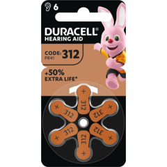 Duracell Zinc Air 312AC