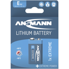 Ansmann Extreme Lithium 9V Block