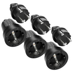 Greate Schuko Stecker + Kupplung