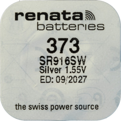 Renata Uhrenbatterie 373