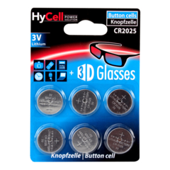 Hycell Knopfzelle CR2025
