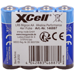 XCell Performance Alkaline LR6