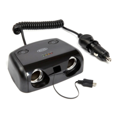 Ring Automotive Twin 12V & Micro USB