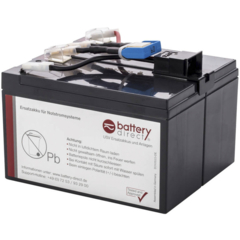 B.B. Battery Blei-Akku APC RBC48-BD1