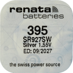 Renata Uhrenbatterie 395