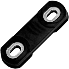 Blockverbinder M8, 55mm, vollumspritzt