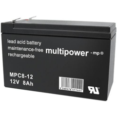 Multipower Blei-Akku MPC8-12