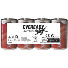 Energizer Eveready SHD Zink-Kohle R20
