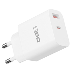 2GO USB Schnellladegerät USB-C + USB-A