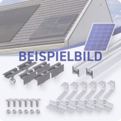 Montageset für 2 PV-Module 30mm