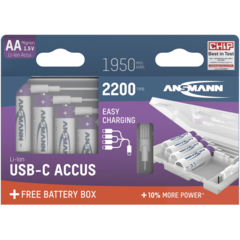 Ansmann USB-C Akku Mignon AA