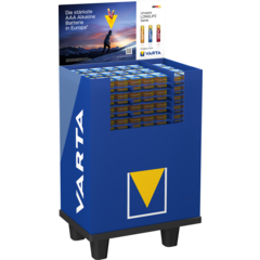 Varta Longlife 24er Bodendisplay groß