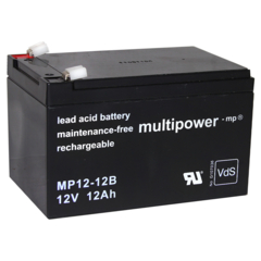 Multipower Blei-Akku MP12-12B (VdS)