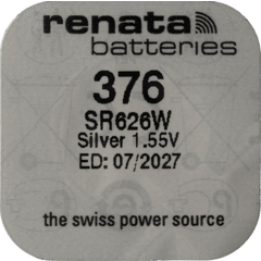 Renata Uhrenbatterie 376 High Drain
