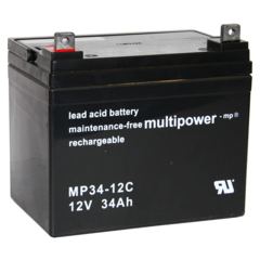 Multipower Blei-Akku MPC34-12I