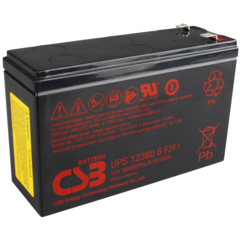 CSB Blei-Akku UPS 123606 F2F1