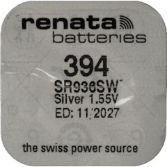 Renata Uhrenbatterie 394