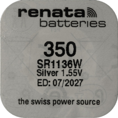 Renata Uhrenbatterie 350 High Drain