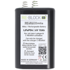 RE-Block Akku 4R25 LiFePo4 Emilia
