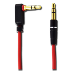 2GO AUX Stereo-Audio-Kabel rot