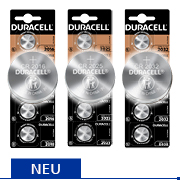 Duracell Knopf neu