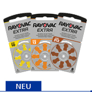 Rayovac Hoergeraetebatterien